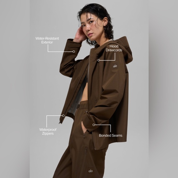 ALO Yoga Alpha Shell Jacket - Picture 2 of 12